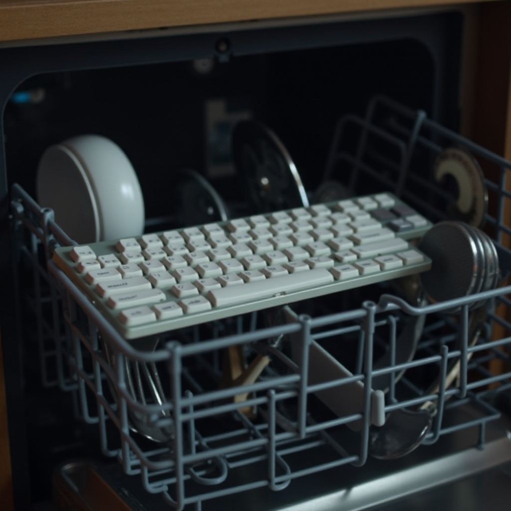 Tastatur zuverlässig in Spülmaschine reinigen