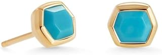 Kendra Scott Davie Stud Earrings in 18K Gold Vermeil, Fine Jewelry for Women