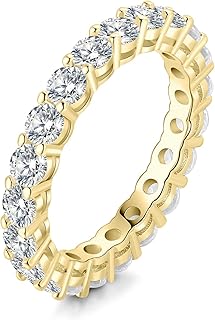 JewelryPalace Bague de Fiançailles en Argent 925 avec Zirconium Cubique, Taille 49, Plaqué Or Jaune et Or Rose, Idéale pour Femme et Toutes les Occasions Spéciales