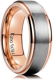 Titanium Clasp Fidget Spinner Wedding Ring with Dice Pattern / Lord's Prayer Design for Men by King Will