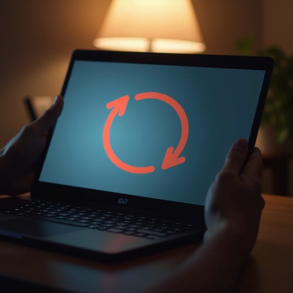 Warum wird mein Chromebook immer wieder neu gestartet?