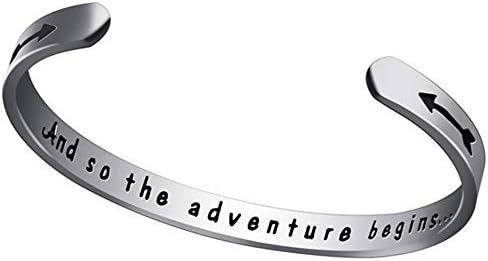 Jude Jewelers Stainless Steel Inspirational Mantra Cocktail Party Graduation Statement Encouragement Bangle Bracelet