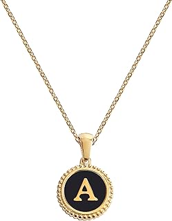 Initial Necklaces for Women Gold Jewelry for Women 14K Gold Plated Letter Choker Necklaces Gold Jewelry Valentine's Day Gifts for Women Girl Shell