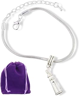 Lighthouse Bracelet | Light of Hope Symbolic Jewelry Lighthouse Charm on a Stainless Steel Snake Chain Bracelet as Lighthouse Jewelry for Women or Men with Lighthouse Hope Charms for Bracelets