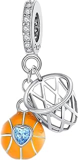 NUNUYAYA Charms Beads 925 Sterling Silver Love Animal Star Moon Dangle Pendant with 5A Cubic fits for Charms Bracelets for Woman Girl Mother's Day Christmas Birthday Gift