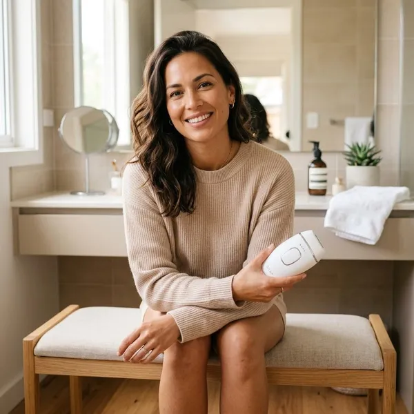 How to use a handheld IPL device at home