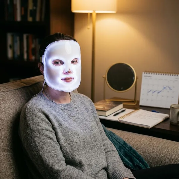 how long before you see results from led face mask