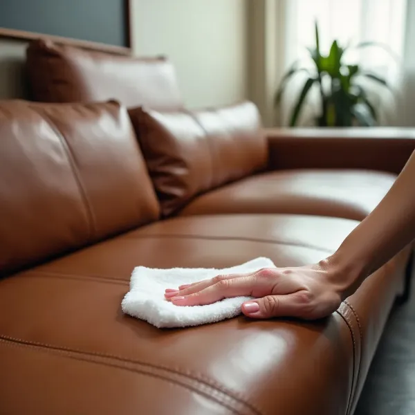 General Cleaning Steps for Leather Couches