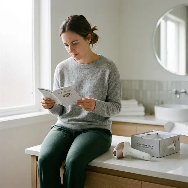 how to use at home laser hair removal