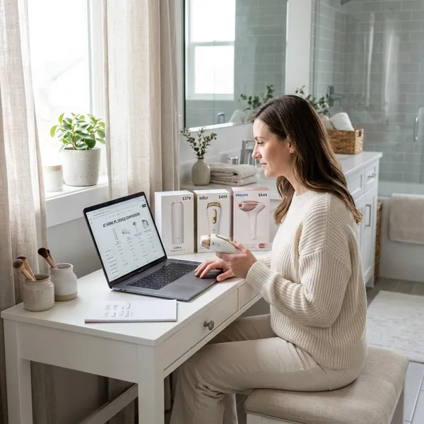 laser hair removal cost at home