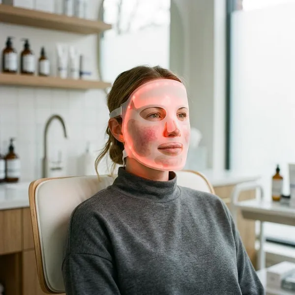 led face mask for redness