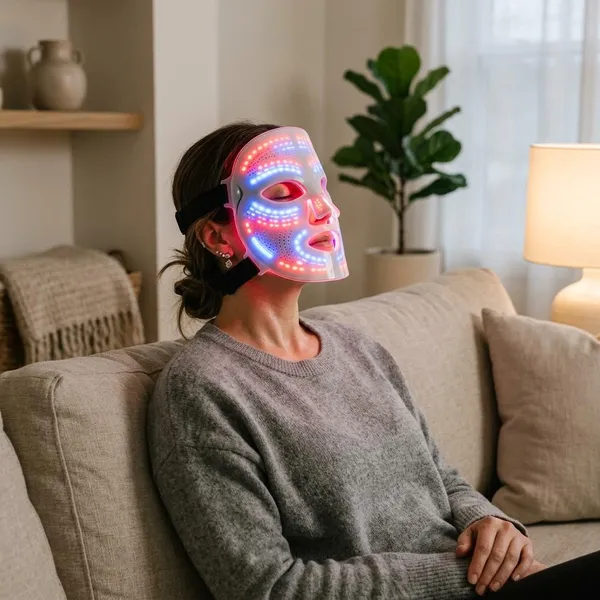 led face mask for skincare